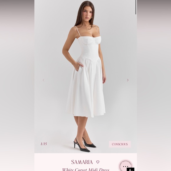 House of CB Samaria Midi Dress BNIB and all tags attached
White (MED) - Picture 5 of 8